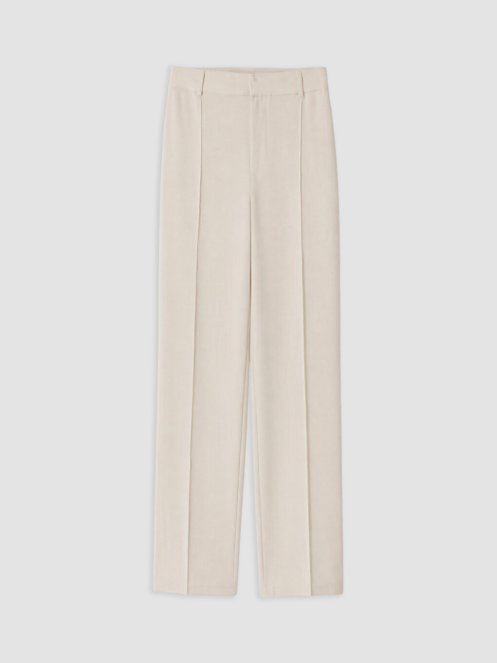 Bej Regular Fit Kadın Pantolon-4