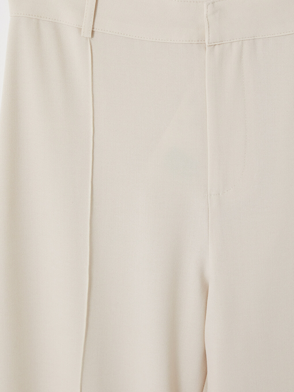 Bej Regular Fit Kadın Pantolon-6