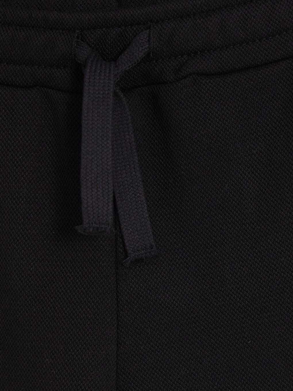 Boy Black Jogger Sweatpants-1