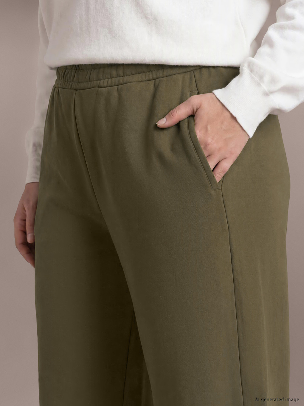 Plus Size Thick Sweatpants-2