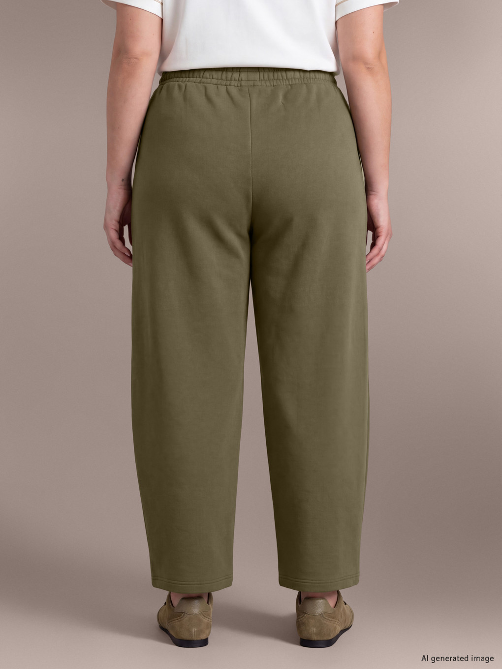 Plus Size Thick Sweatpants-3