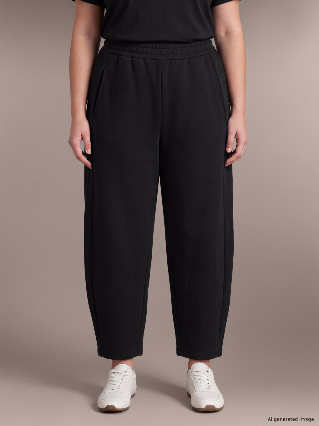 Plus Size Thick Sweatpants-1