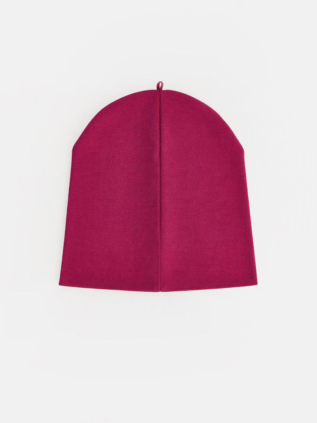 Baby Girl Fuchsia Beanie-3