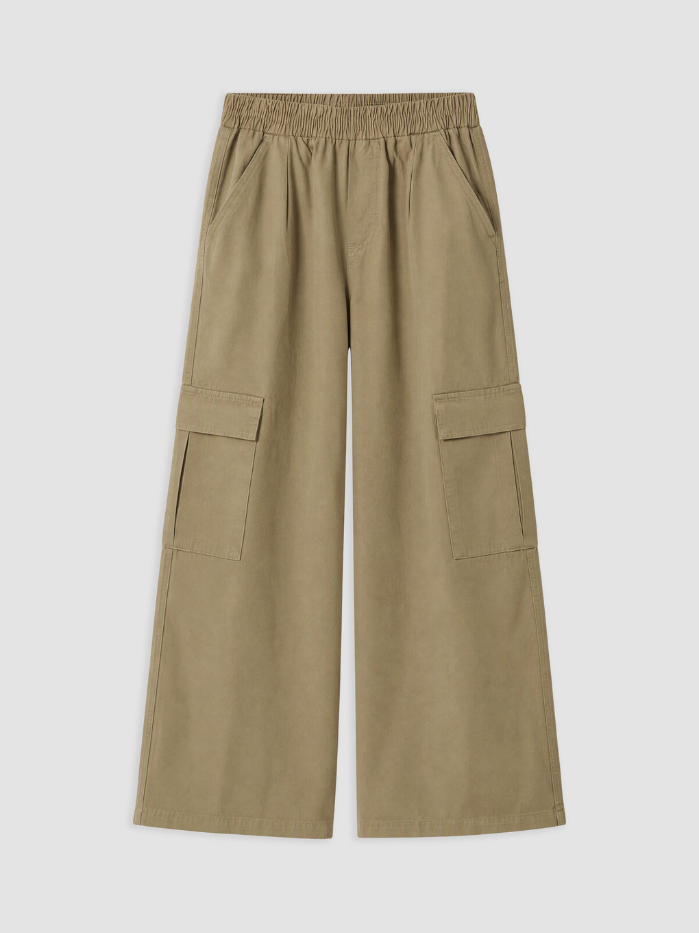 Pantallona Kargo Twill Për Vajza-2