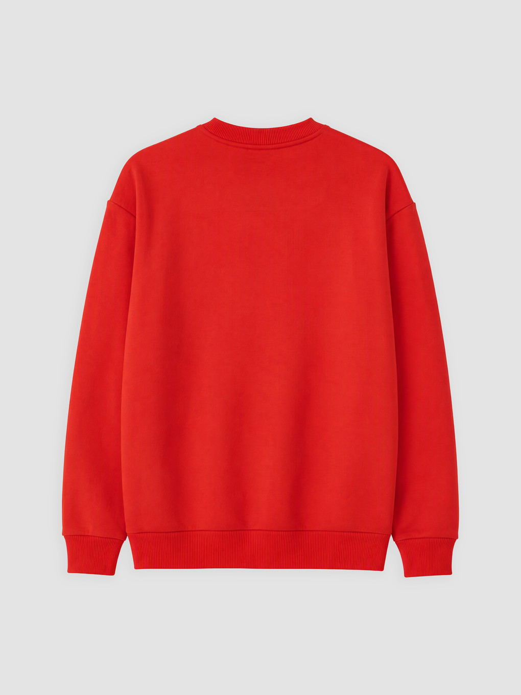 Crew Neck Men's Thick Sweatshirt-5