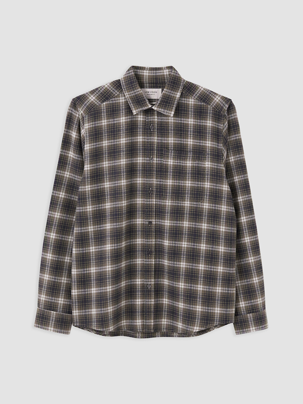 Regular Fit Plaid Men's Lumberjack Shirt