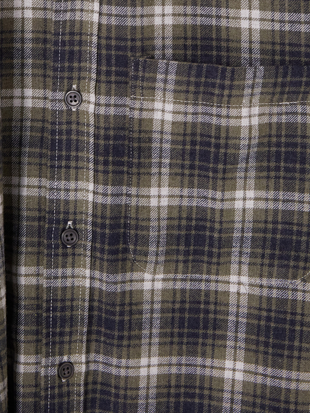 Regular Fit Plaid Men's Lumberjack Shirt-2