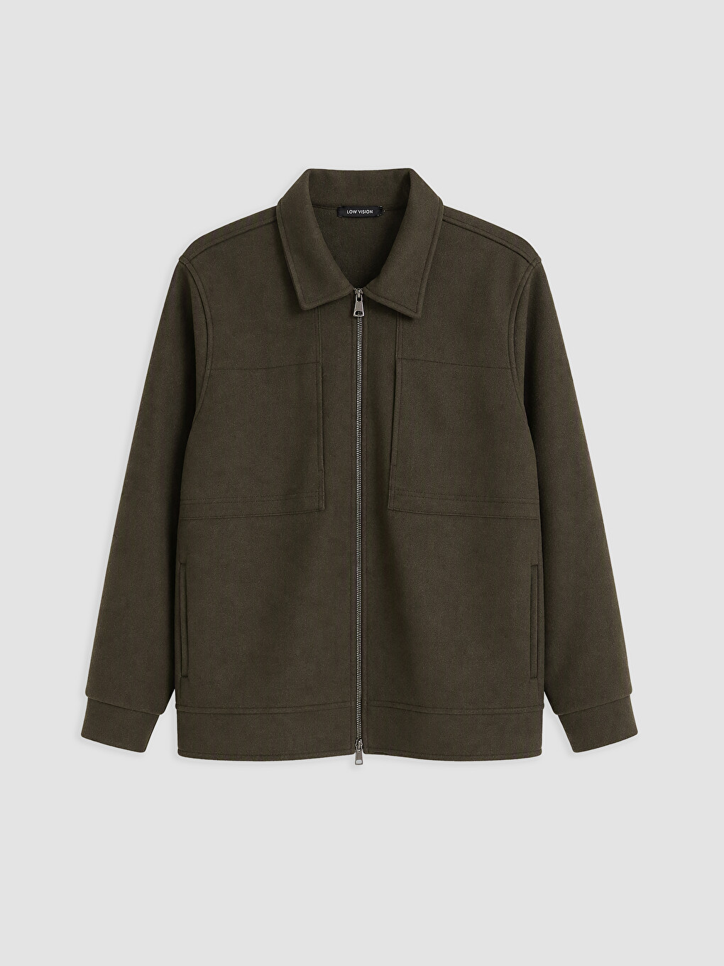 Haki Regular Fit Erkek Ceket