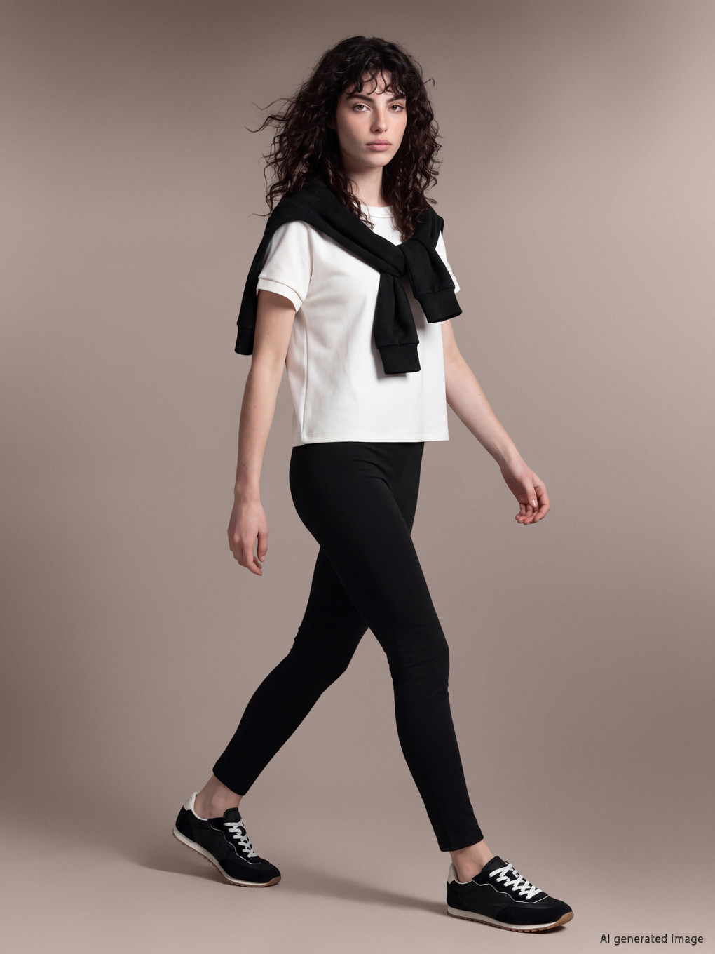 Leggins Me Bel Elastik Për Gra
