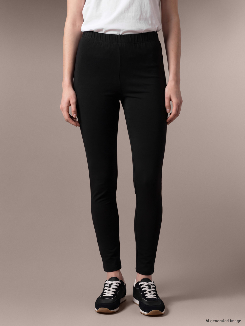 Leggins Me Bel Elastik Për Gra-1