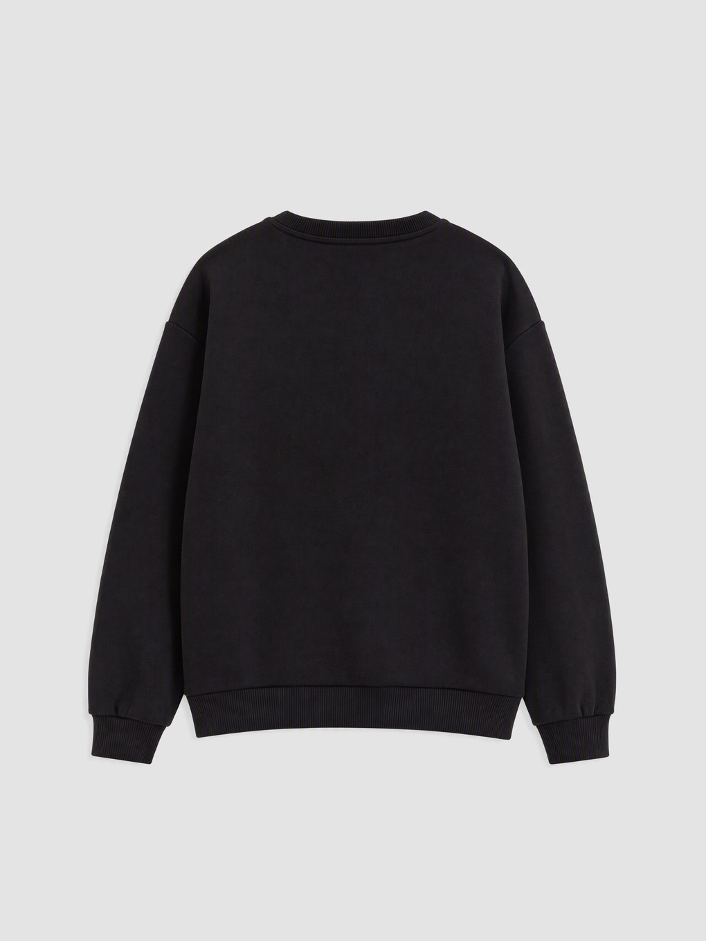 Siyah Baskılı Erkek Çocuk Sweatshirt-2