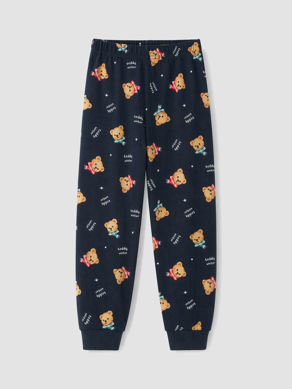 2 Pack Patterned Boys' Pyjamas Bottoms-4