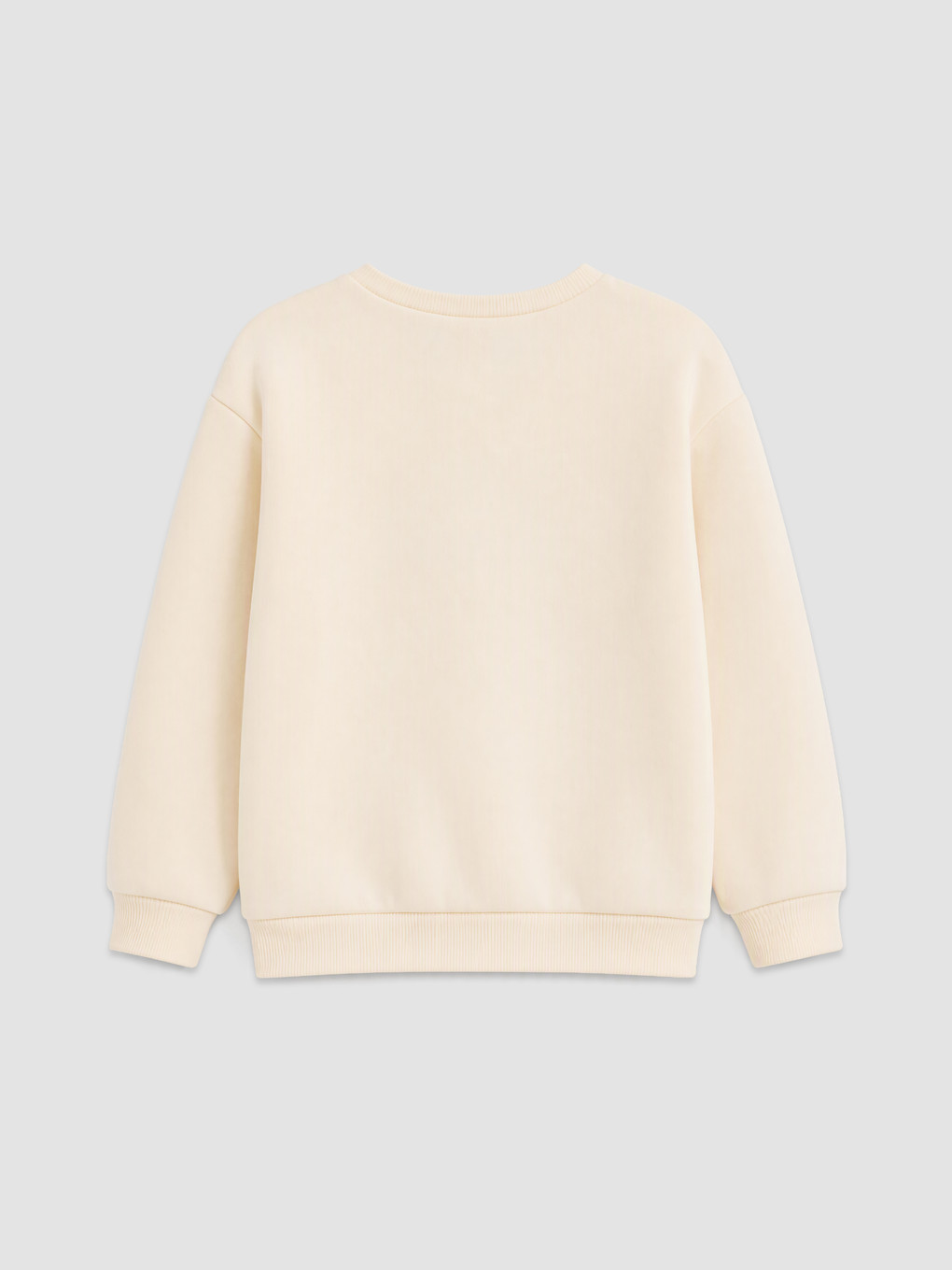 Girl Ecru Sweatshirt-1