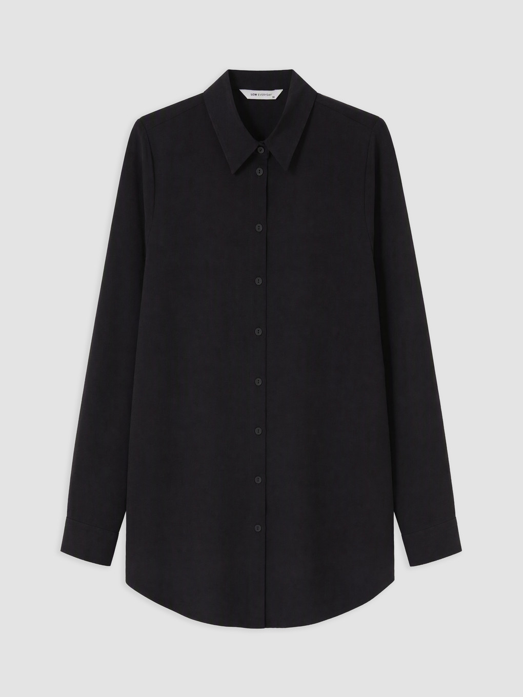 Woman Black Shirt Tunic