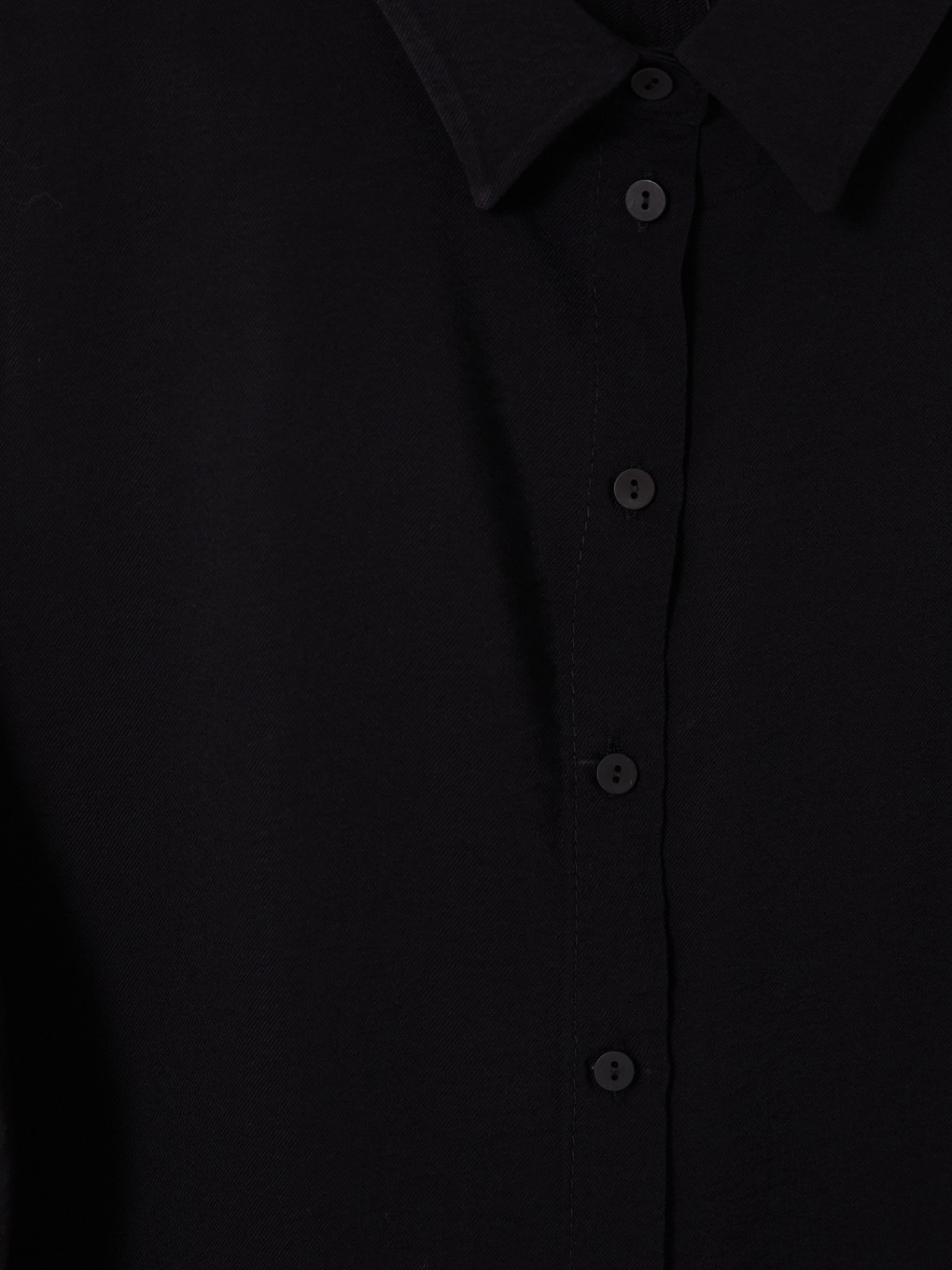 Woman Black Shirt Tunic-2