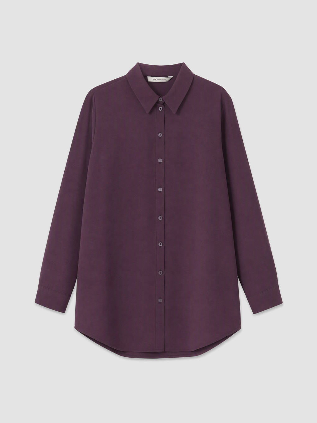 Woman Plum Shirt Tunic
