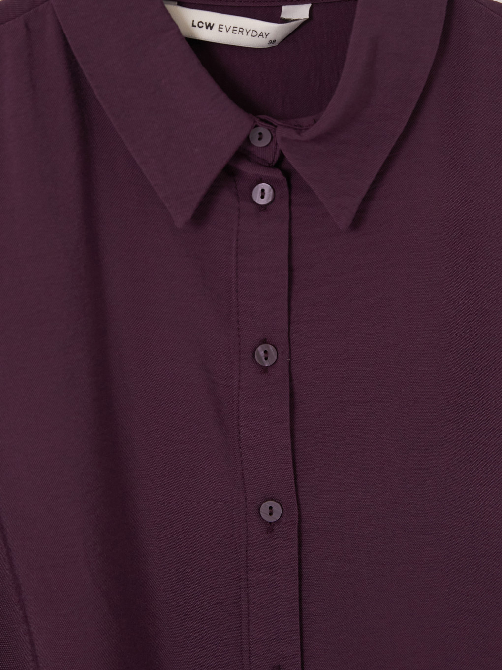 Woman Plum Shirt Tunic-2