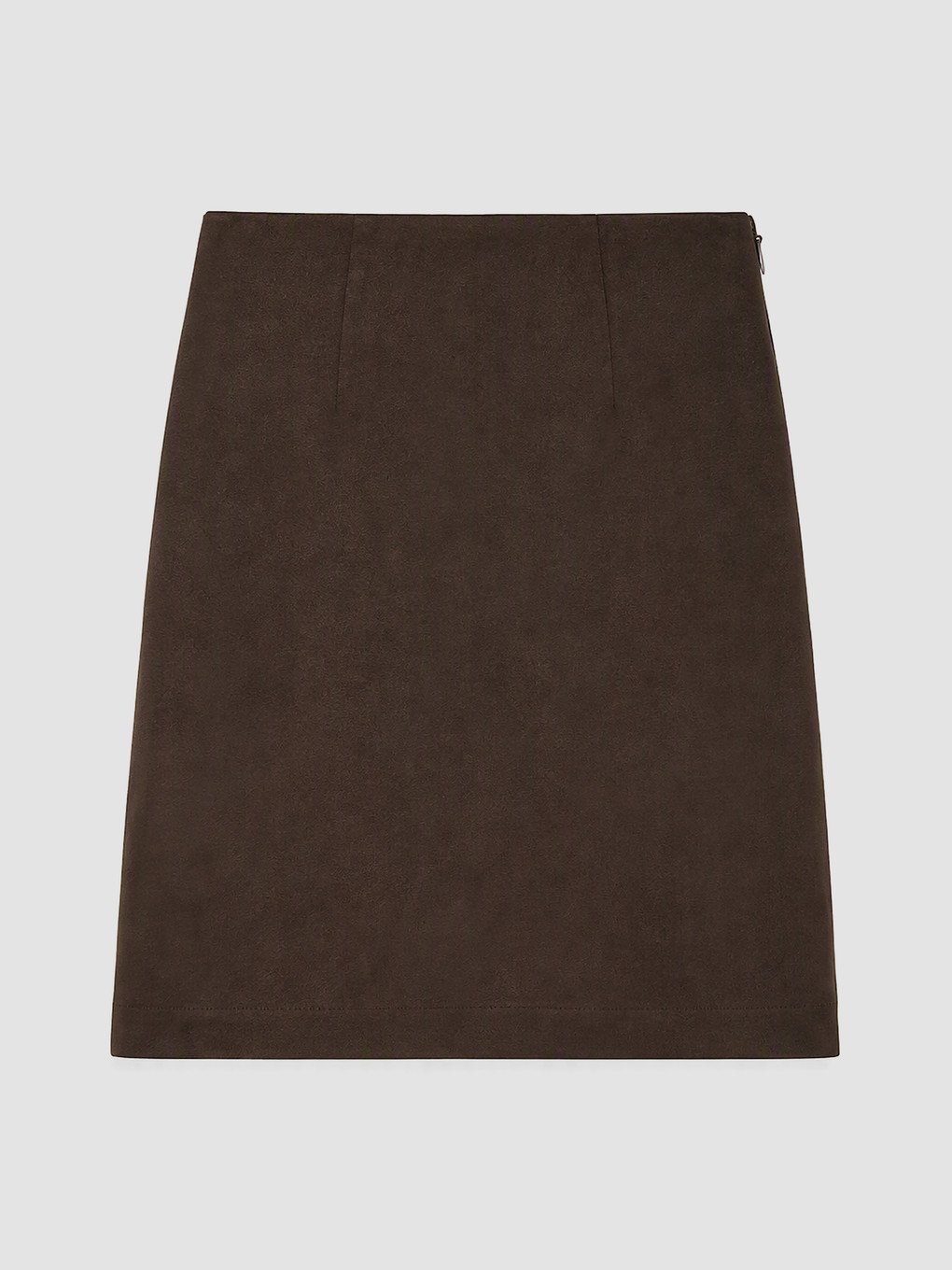 Woman Brown Skirt-1