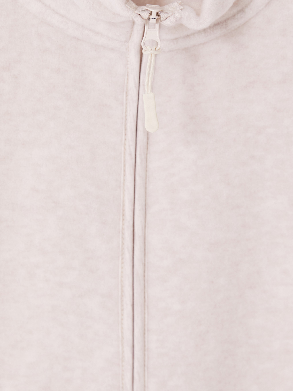 Woman Beige Knit Gilet-2