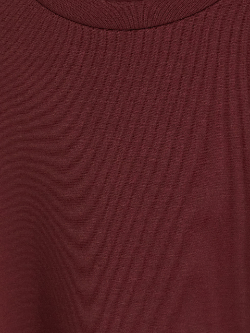 Woman Bordeaux Sweatshirt Tunic-2