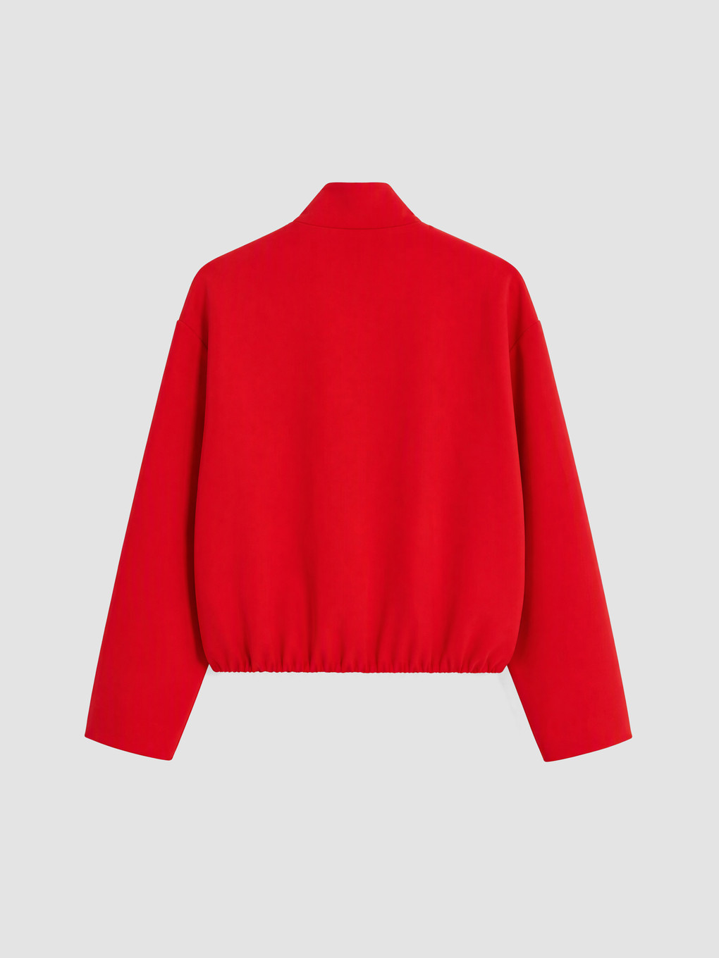 Woman Red Jacket-4