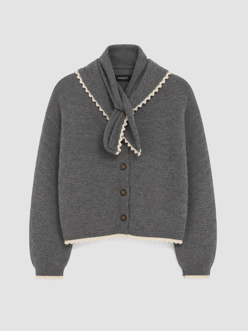Shawl Collar Women's Knitwear Cardigan