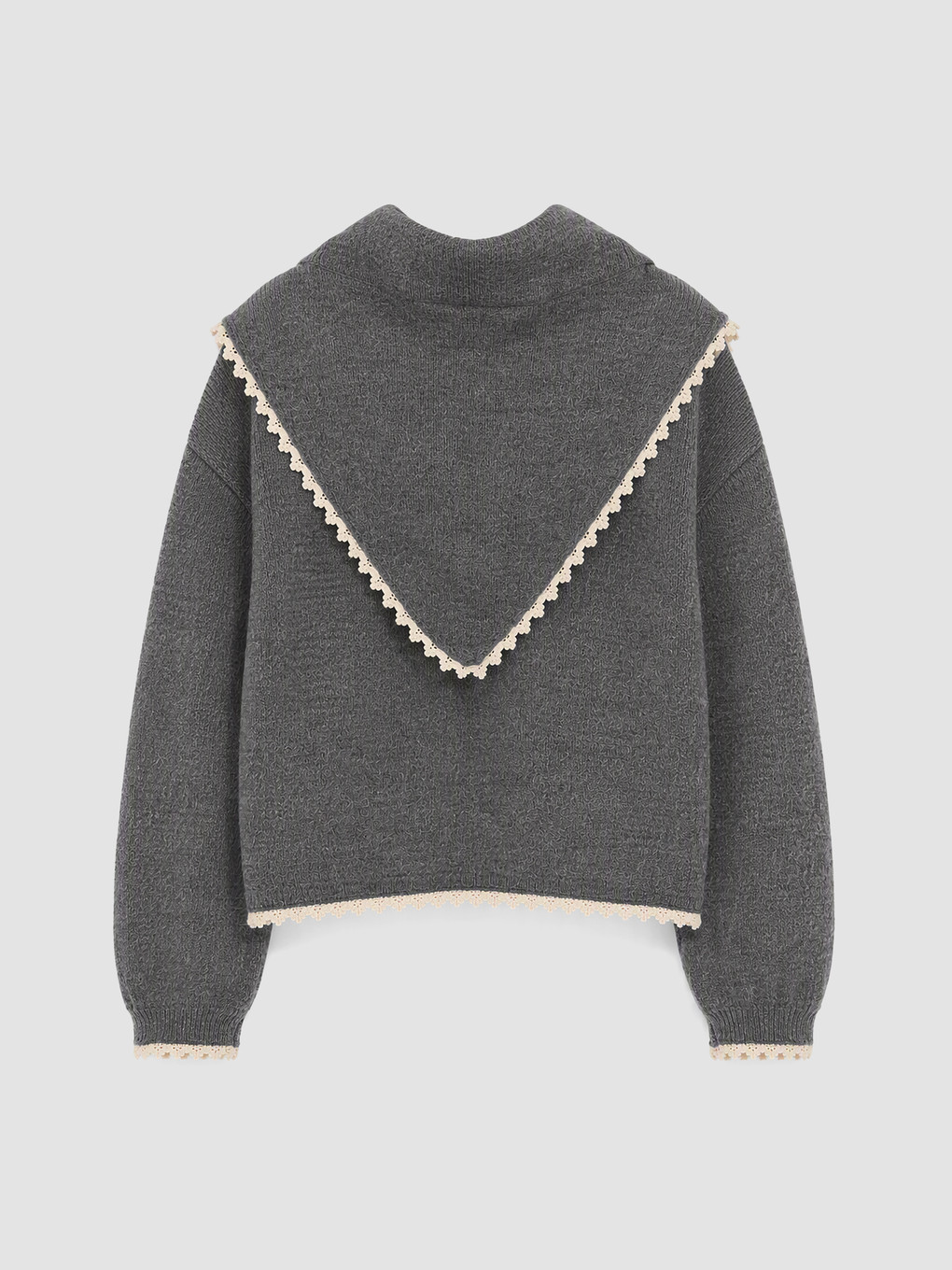 Shawl Collar Women's Knitwear Cardigan-2