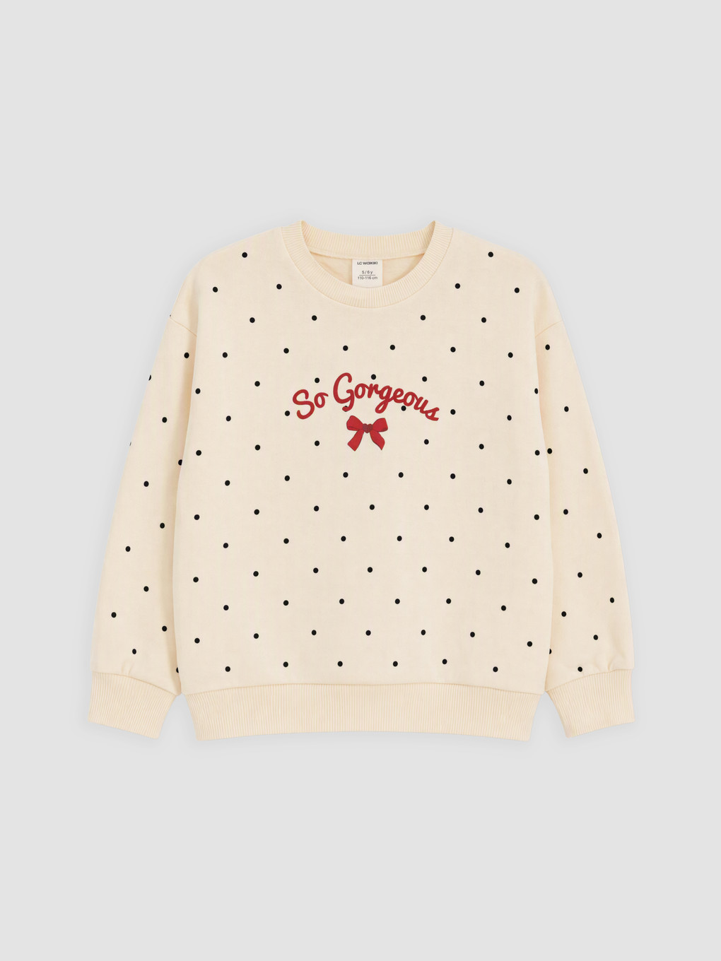 Girl Red Sweatshirt-2