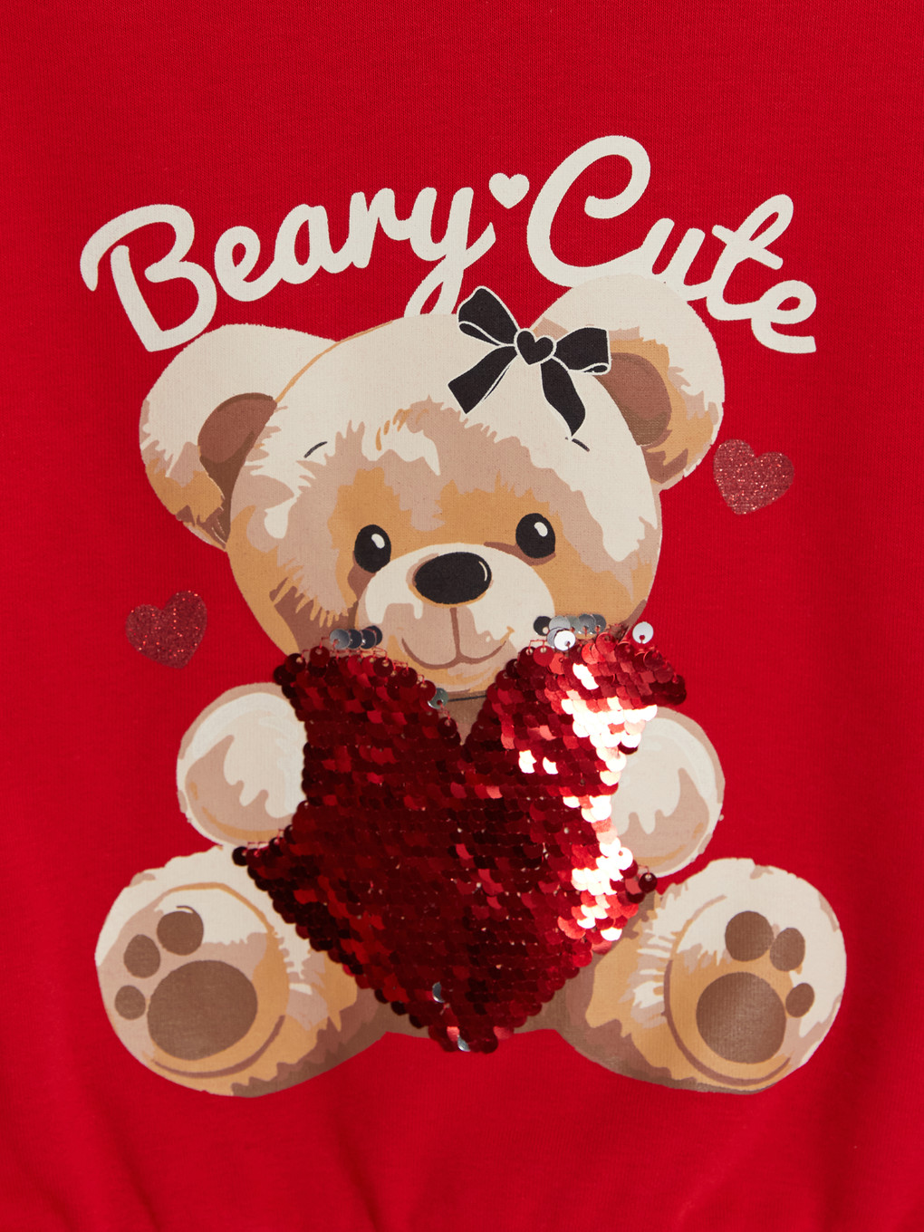 Girl Red Sweatshirt-5