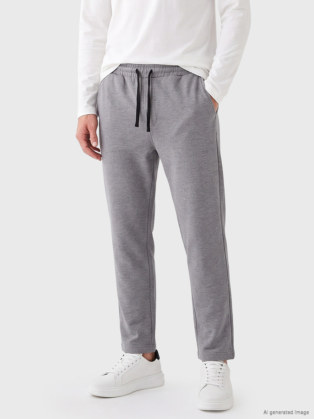 Regular Fit Men's Sweatpants-1
