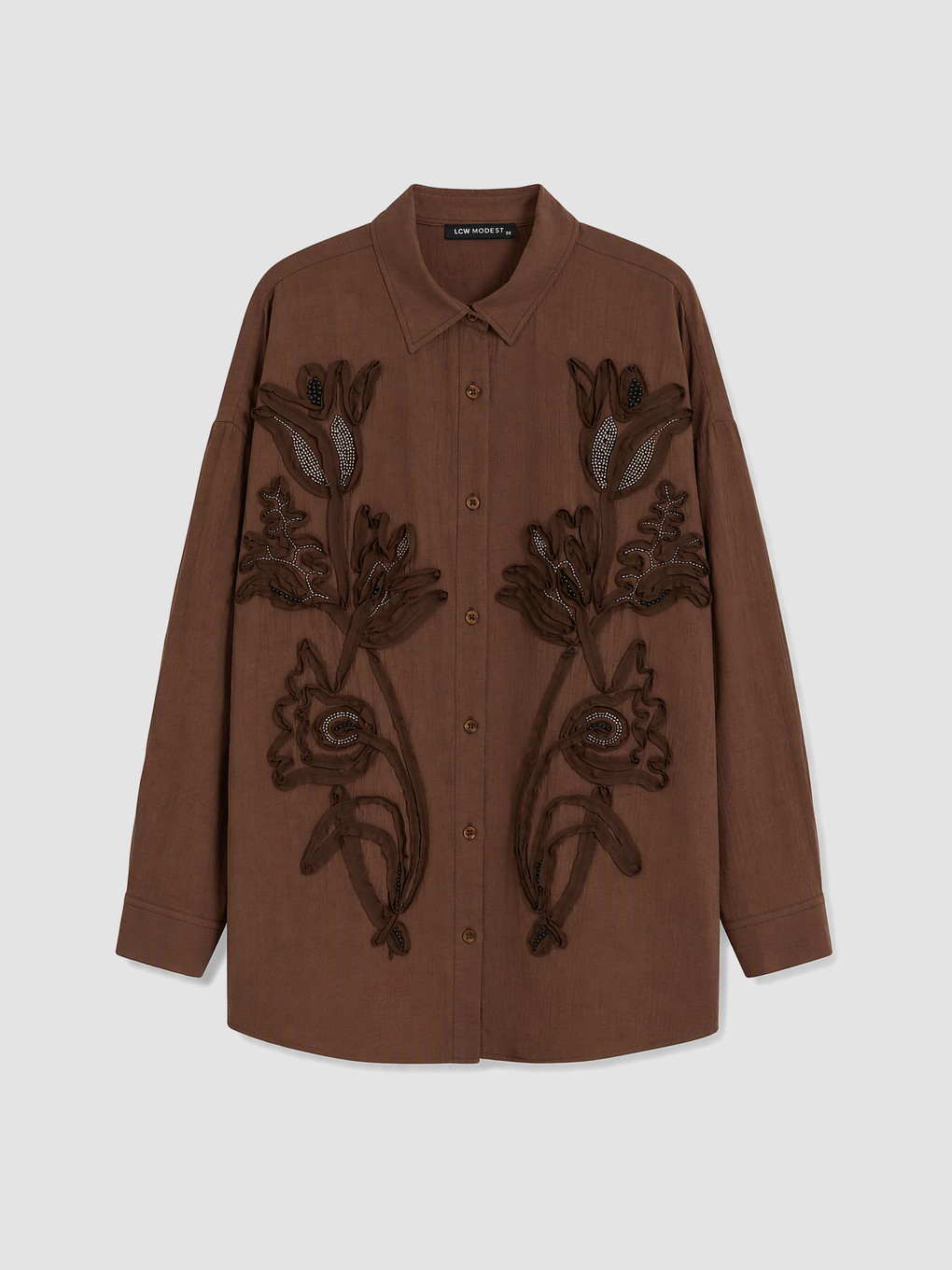Embroidered Women's Shirt Tunic-4