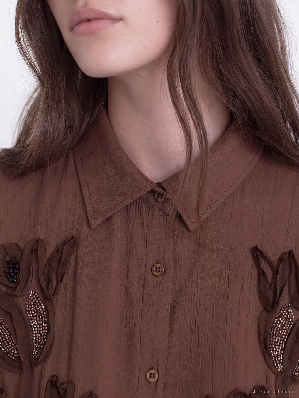Embroidered Women's Shirt Tunic-2