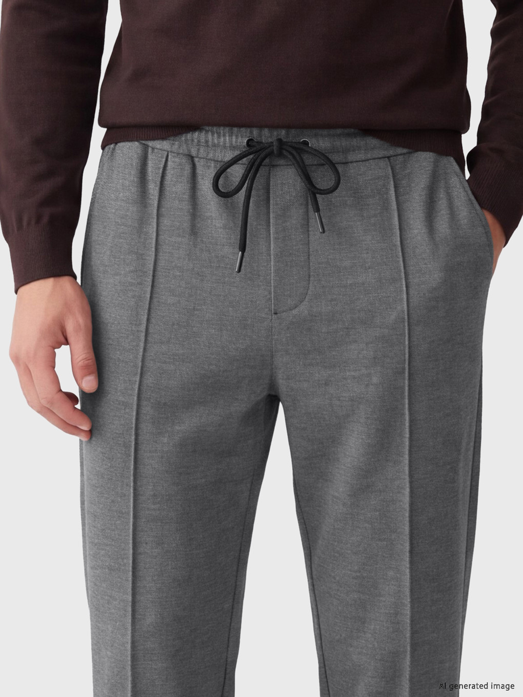 Pantalon De Survêtement Homme Coupe Régulière-2