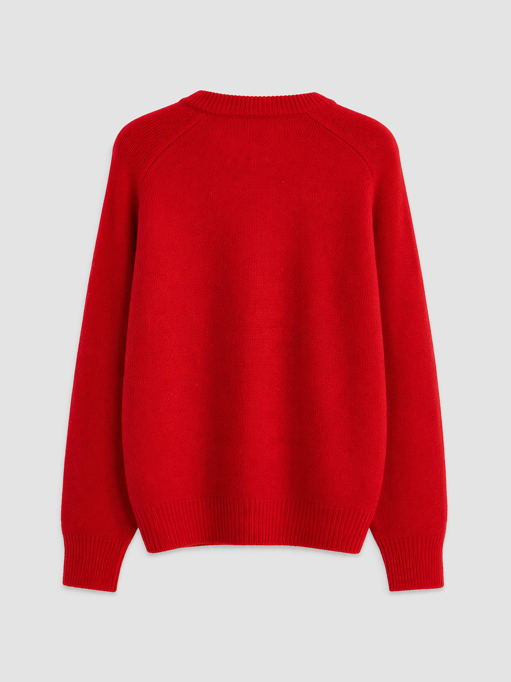 Woman Red Sweater-1