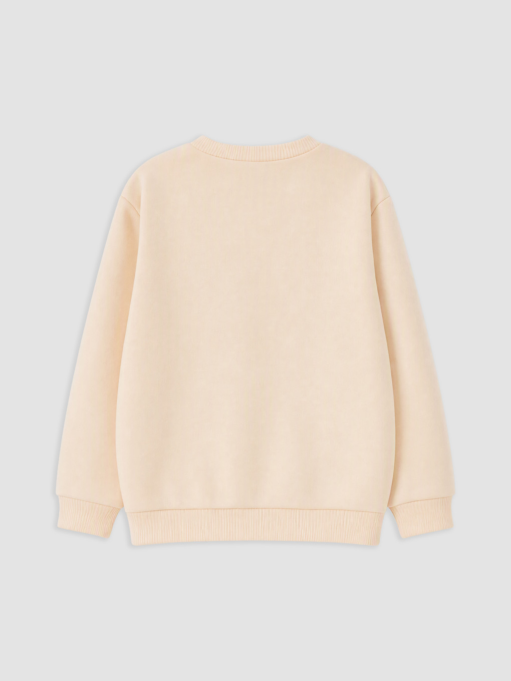 Girl Ecru Sweatshirt-1