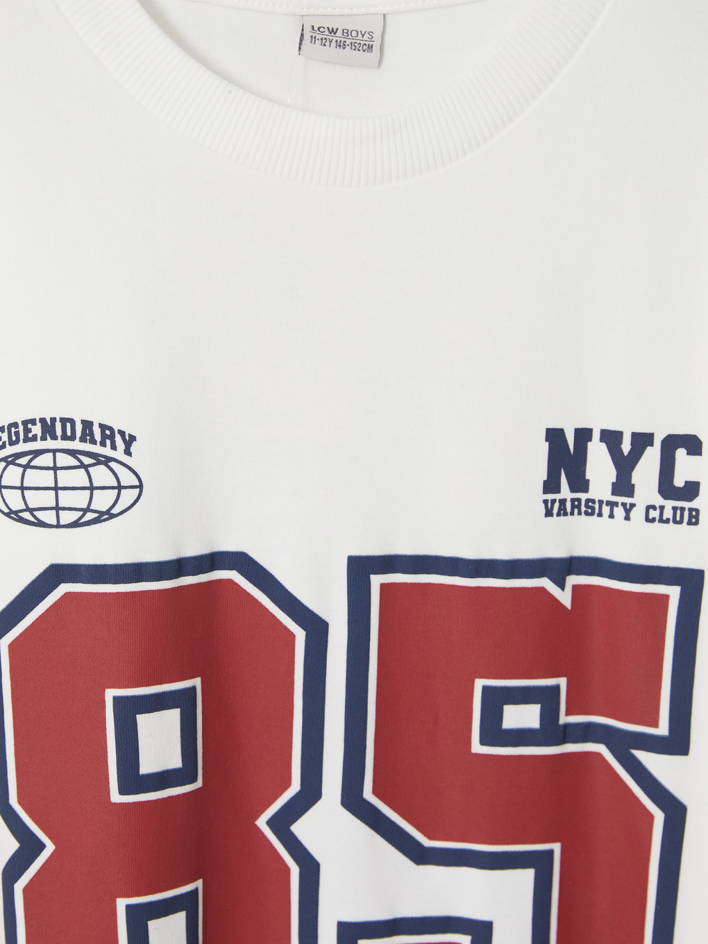 Boy White T-shirt-1