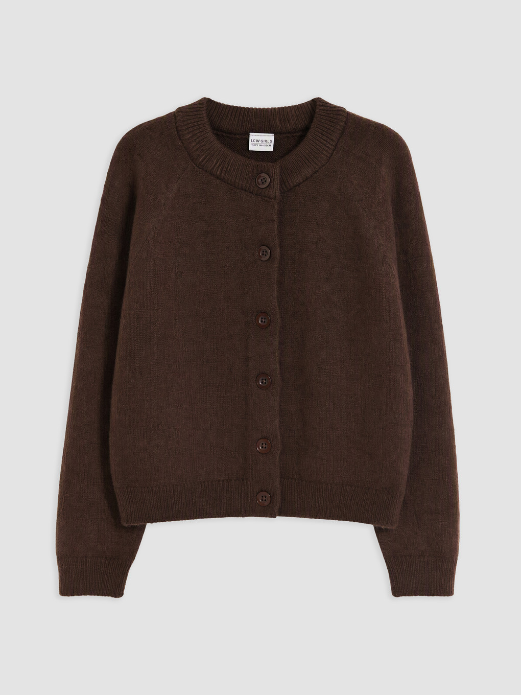 Girl Brown Cardigan
