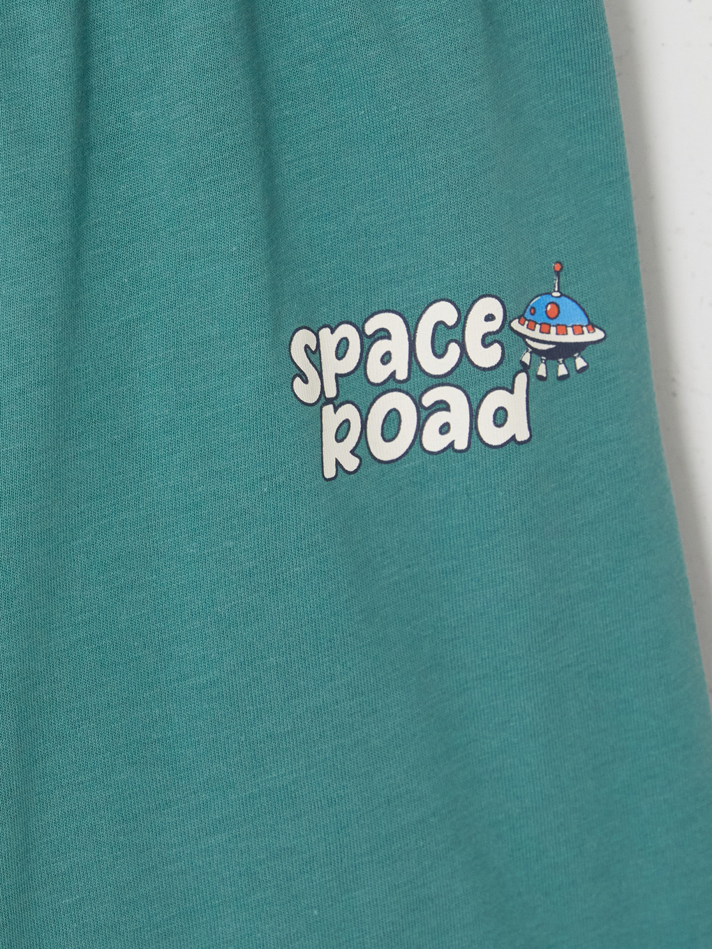 Yeşil Baskılı Erkek Çocuk Pijama Takımı-6