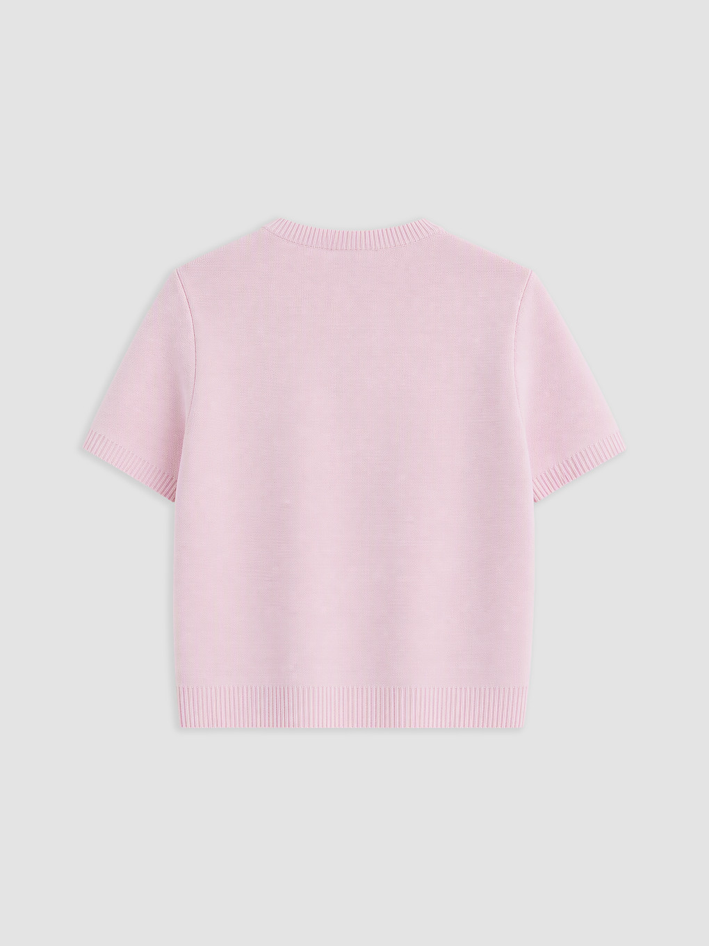 Pembe Süslü Düğmeli Kadın Triko Hırka-6