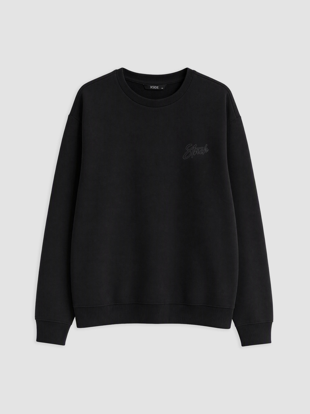 Crew Neck Thick Sweatshirt