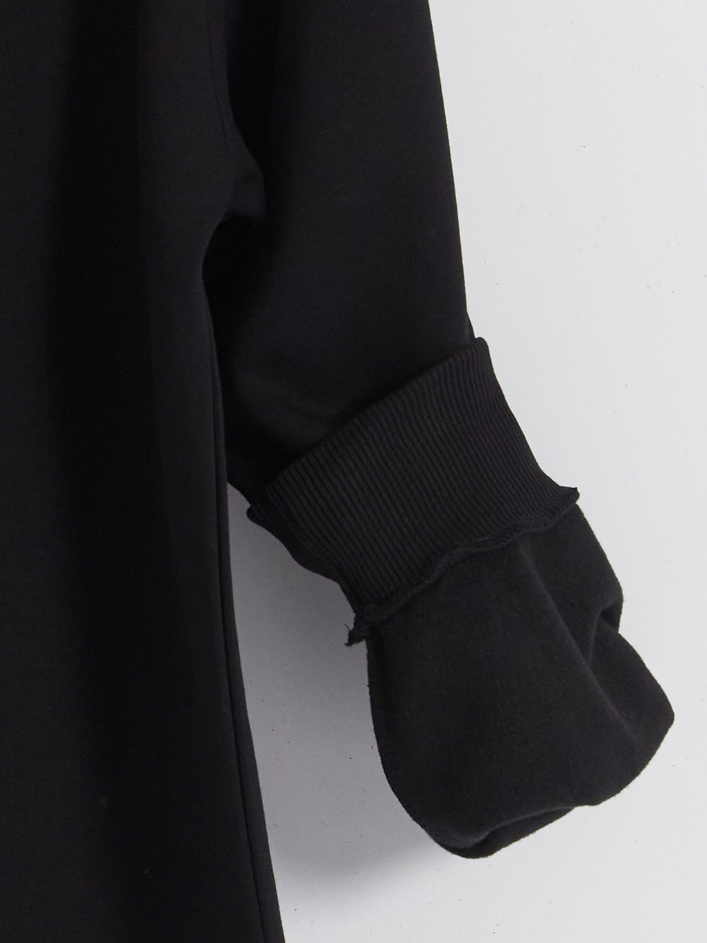 Crew Neck Thick Sweatshirt-3