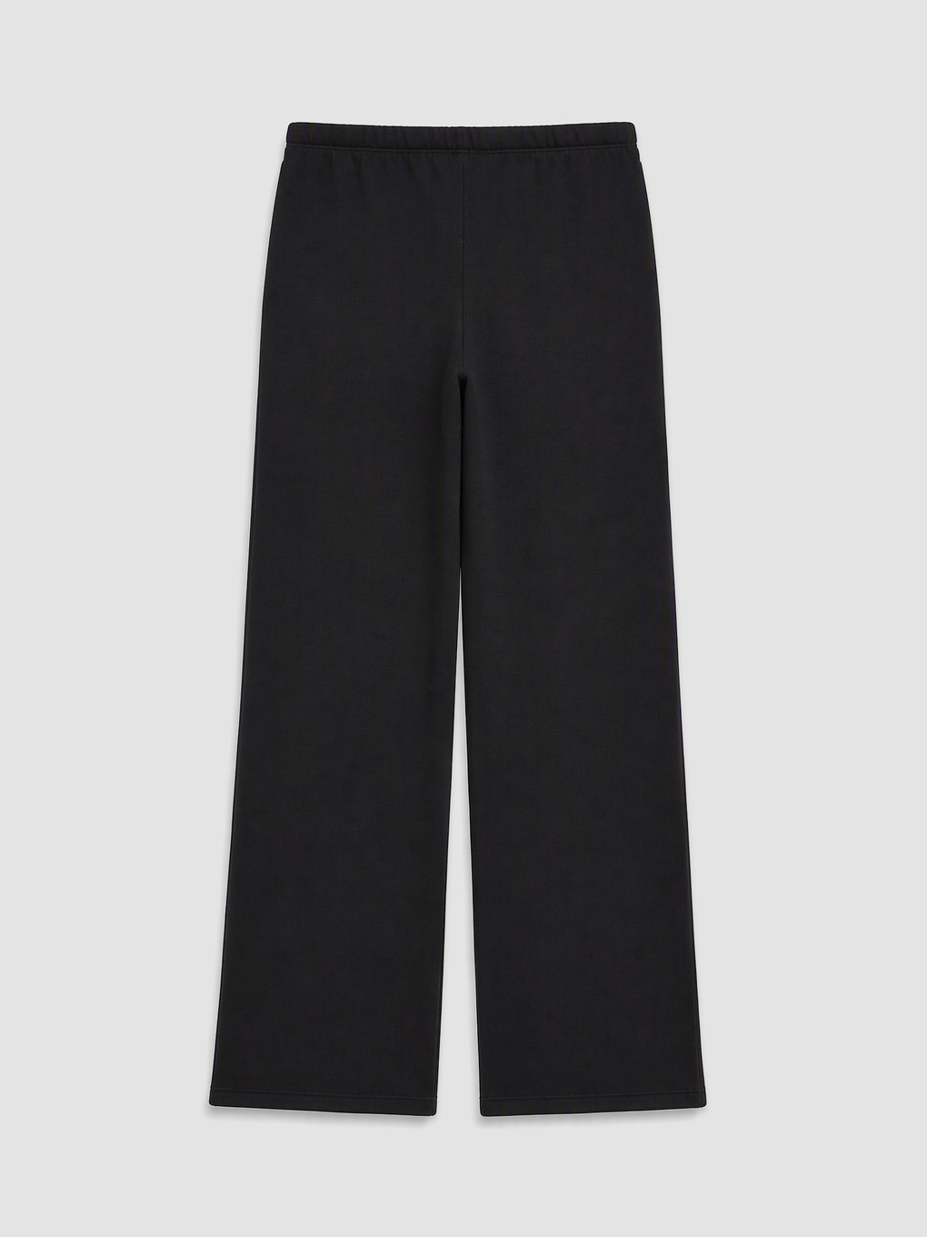 Woman Black Sweatpants-1