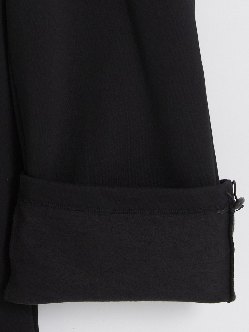 Woman Black Sweatpants-3