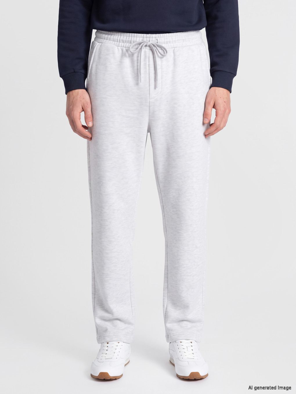 Man Grey Sweatpants-1