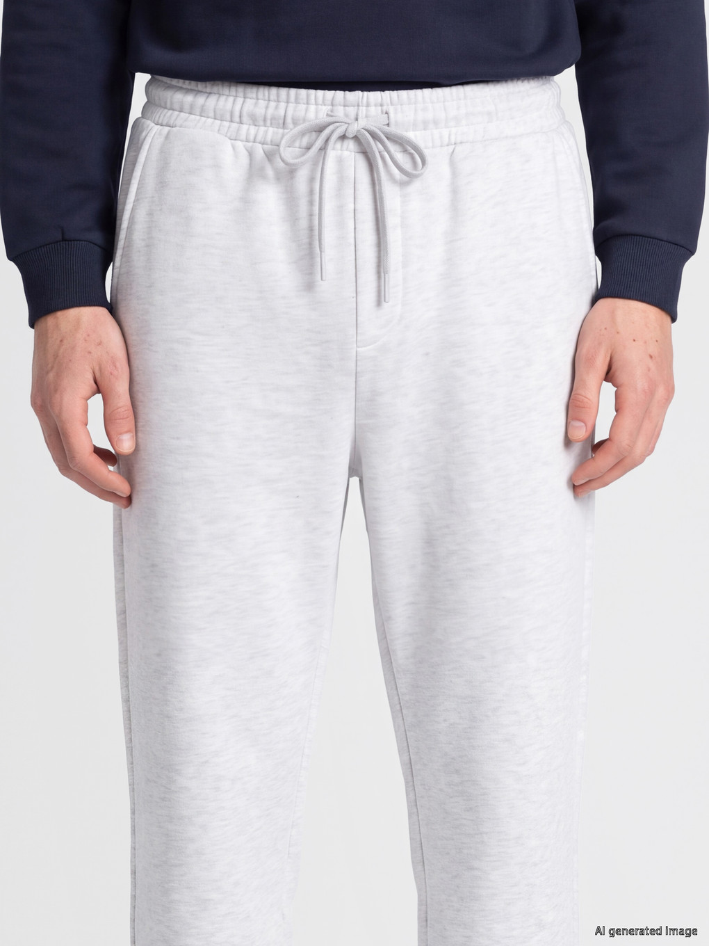 Man Grey Sweatpants-2