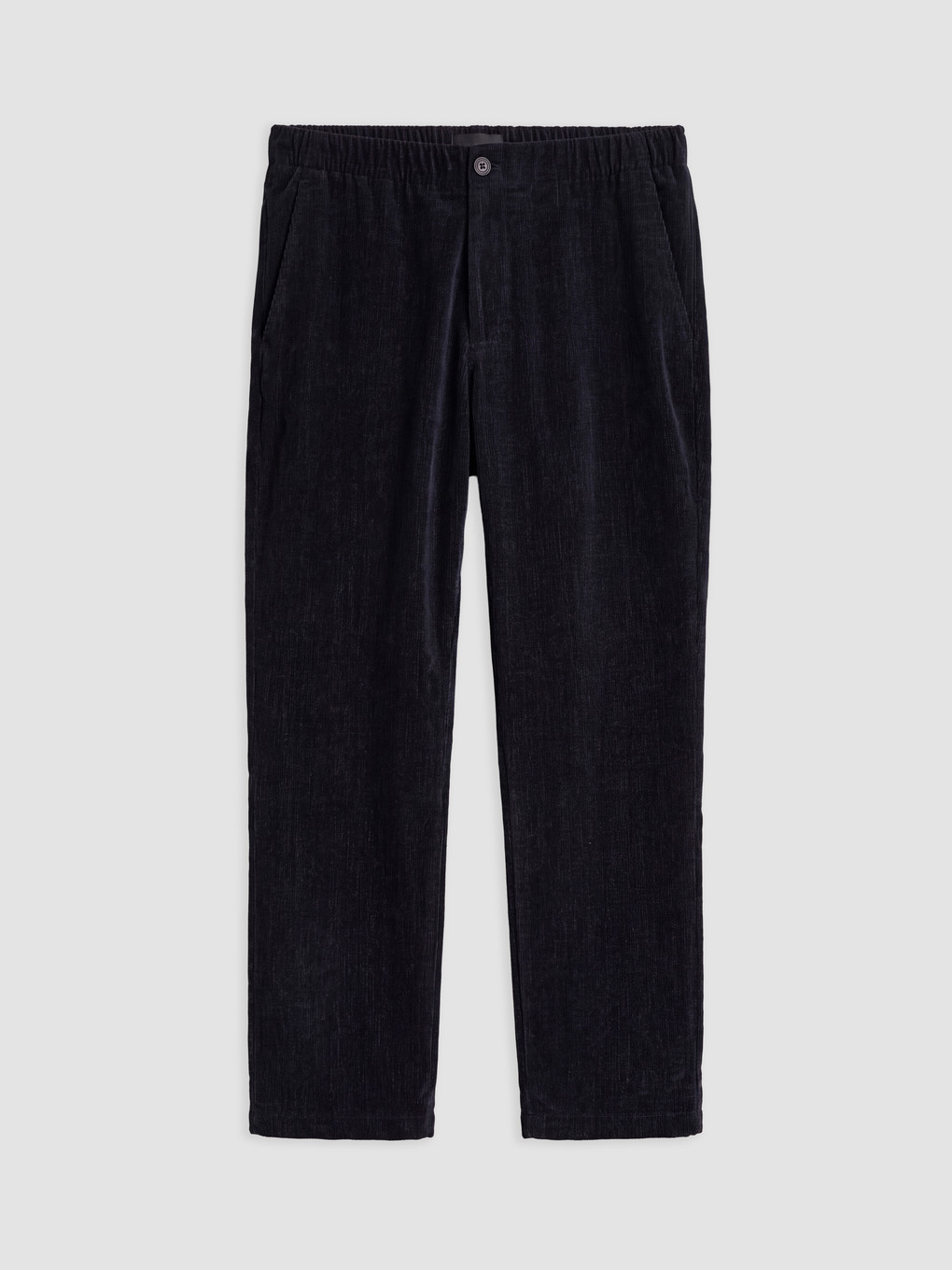 Lacivert Beli Lastikli Erkek Pantolon-4