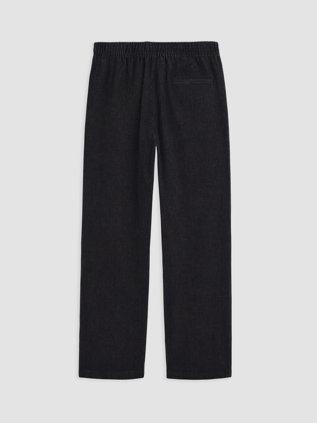 Lacivert Beli Lastikli Erkek Pantolon-5