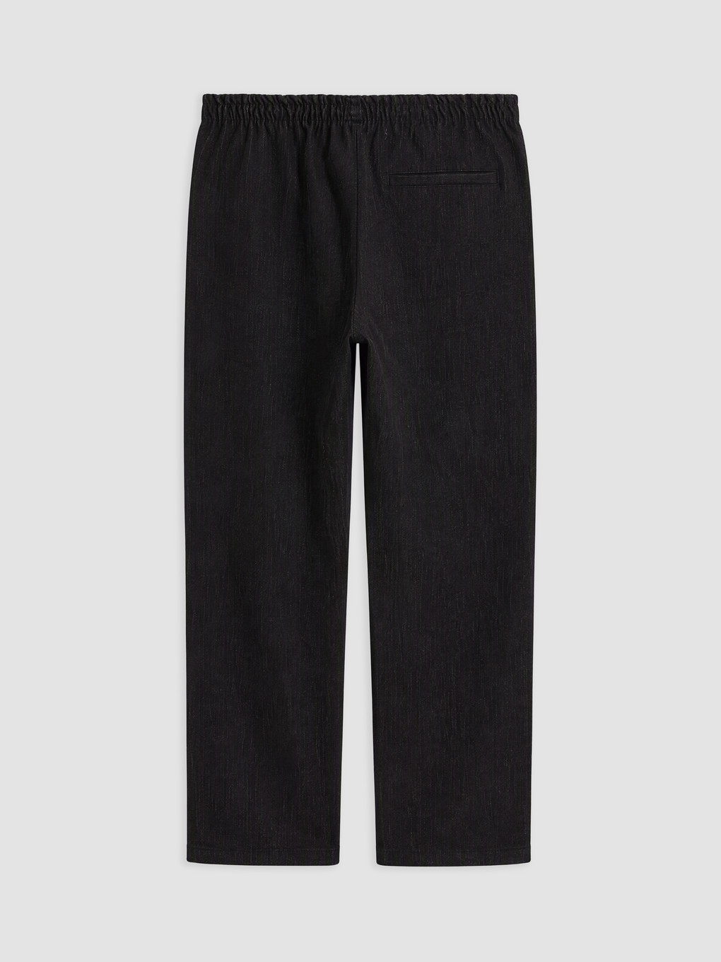 Siyah Beli Lastikli Erkek Pantolon-3