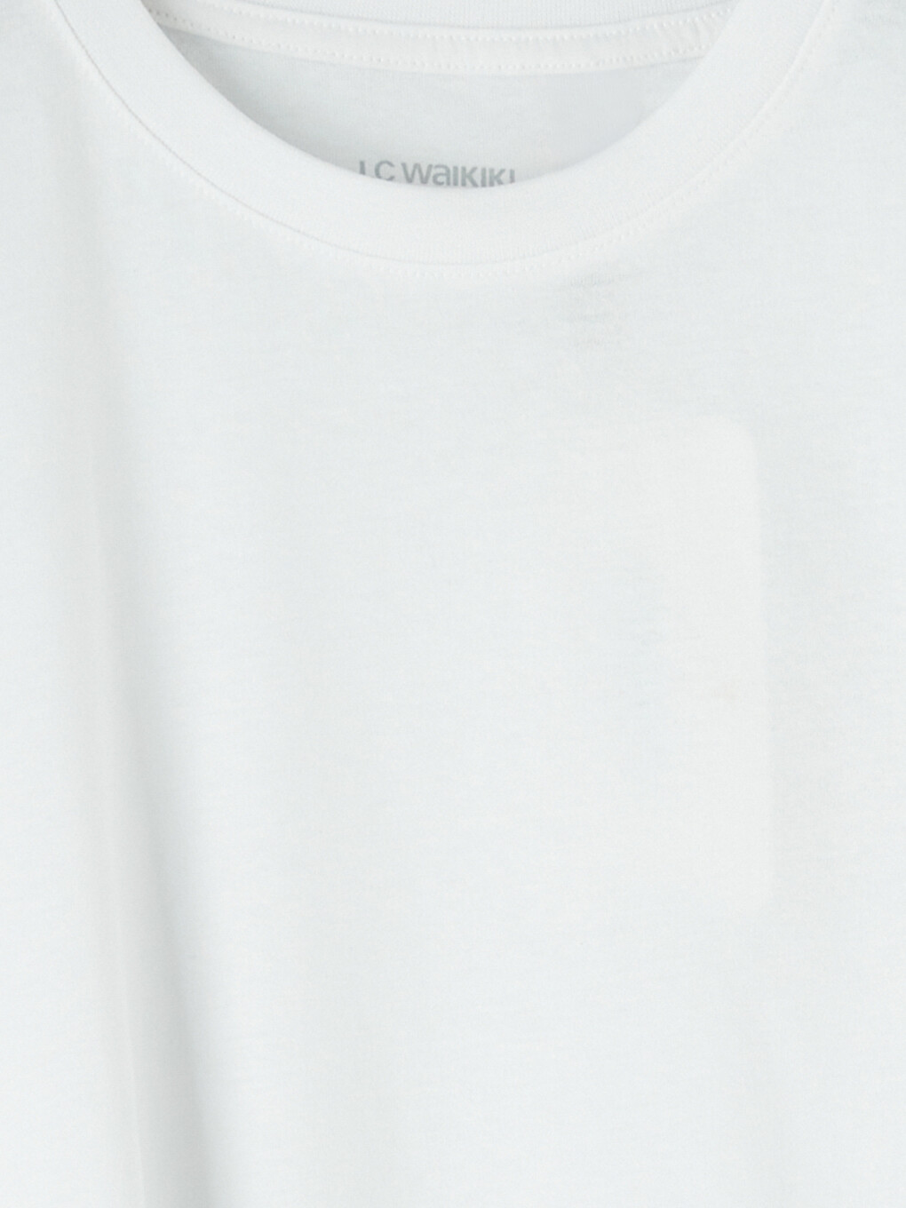 Crew Neck Basic Short Sleeve Girls' T-shirt-4
