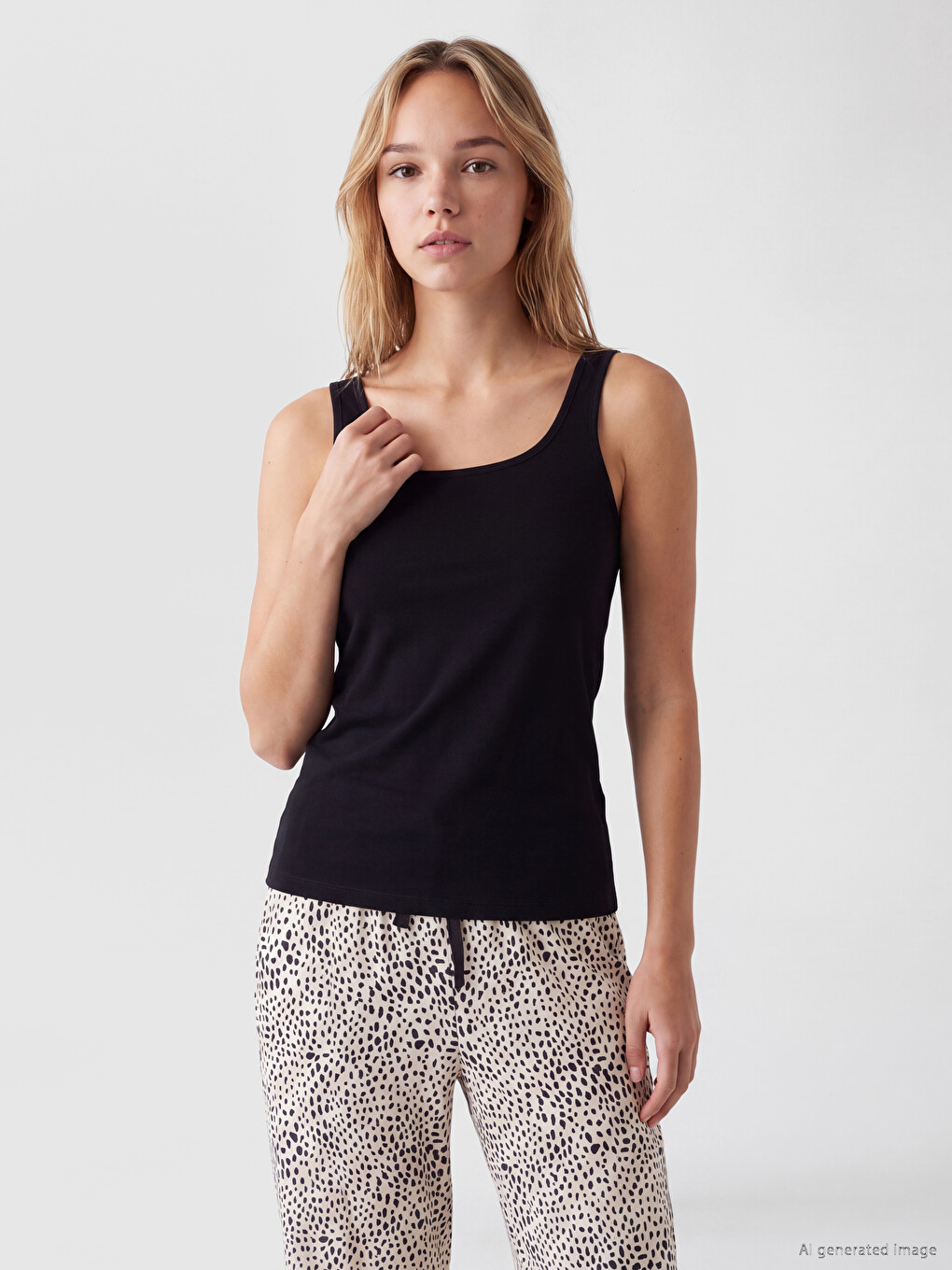 U Neck Women's Tank Top-4
